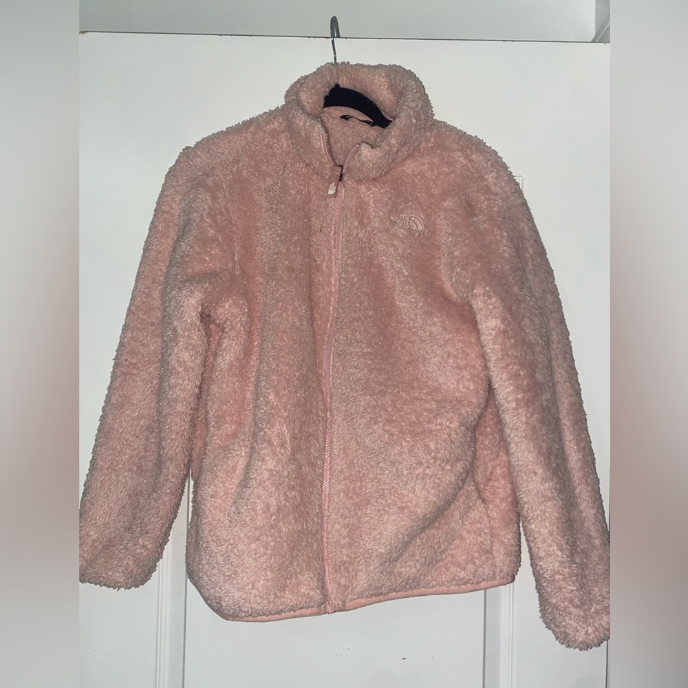 The North Face Soft Pink Sherpa Jacket